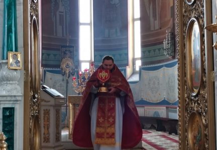Божественна литургия в Свято – Ильинском соборе
