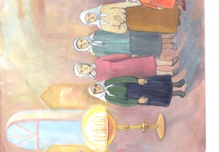 Мультфильм о женах — мироносицах созданный в воскресной школе «Добро»