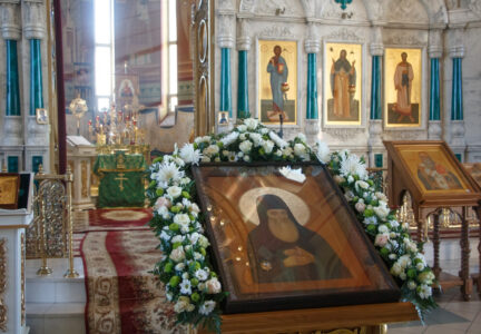 Престольный праздник в Ильинском кафедральном соборе г. Россошь