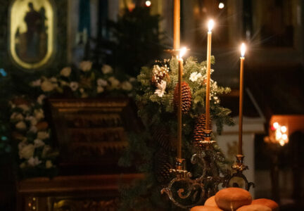 Праздничные богослужения в день Обрезания Господня в Свято-Ильинском кафедральном соборе г. Россошь