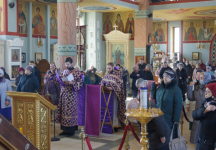 Божественная Литургия  в праздник Торжества Православия в Свято-Ильинском кафедральном соборе