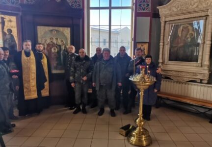 Панихида  в День памяти жертв геноцида казаков в Ильинском соборе г. Россоши