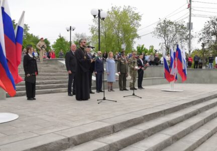 В Россоши состоялся митинг посвященный 78-й годовщине Победы в Великой Отечественной войне 1941-1945гг
