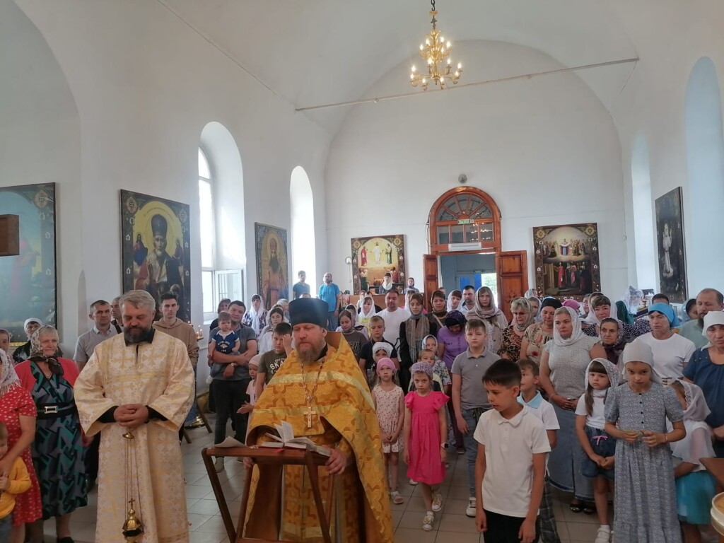 Молебен перед новым годом