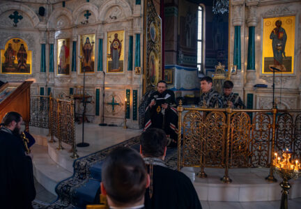 Епископ Дионисий совершил чин прощения в Ильинском кафедральном соборе