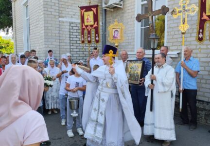 В храме Преображения Господня с. Заболотовка (Ольховатского района) встретили престольный праздник