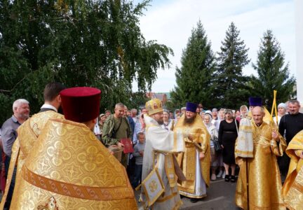 Престольный праздник в храме св. блвг. князя Александра Невского г. Россошь