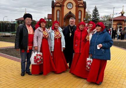 Покровская ярмарка на приходе Троицкого храма с. Новая Калитва