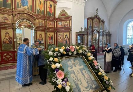 Престольный праздник в Покровском храме сл. Шапошниковка