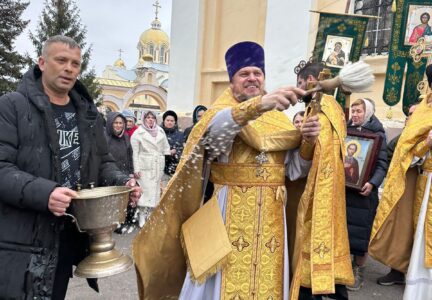 Престольный праздник в храме во имя св. блгв. кн. Александра Невского г. Россошь