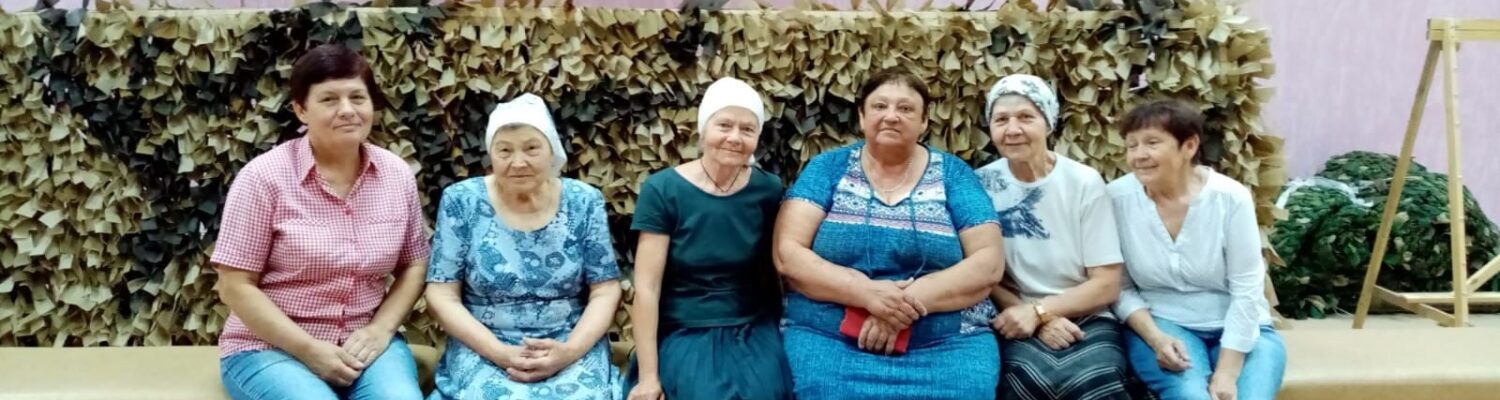 Участницами клуба «Светлица» сплетена 100-я маскировочная сеть