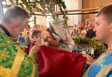 На Приходе села Новая Калитва встретили престольный праздник