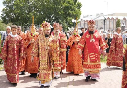 Торжества в честь праздника святого пророка Божия Илии в Россоши возглавил Высокопреосвященнейший Леонтий, митрополит Воронежский и Лискинский