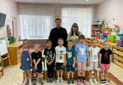 В благочинии прошла очередная встреча с воспитанниками детского сада