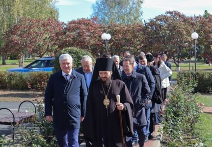 Губернатор и вице-спикер Госдумы посетили Храмовы комплекс г. Россоши