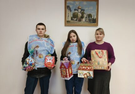Студенты Россошанского техникума приняли участие в рождественской благотворительной акции