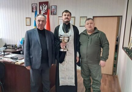 Помощник благочинного по работе с Вооруженными силами посетил военный комиссариат г. Россошь