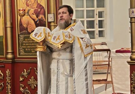 Праздничное богослужение в Покровском храме сл. Шапошниковка