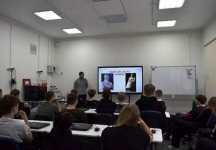 В МБОУ «Подгоренский лицей имени Н. А. Белозорова» состоялась лекция для учащихся 9‑х классов