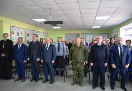 Руководитель тюремного отдела епархии поздравил сотрудники ИК №8 с профессиональным праздником