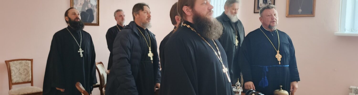 В Россошанском церковном округе прошло очередное собрание духовенства