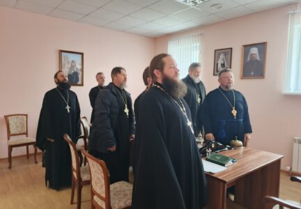 В Россошанском церковном округе прошло очередное собрание духовенства