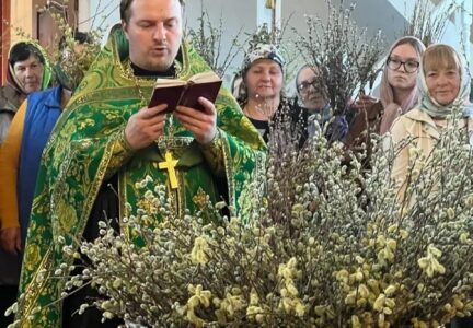 Праздничное богослужение в Преображенском храме с. Заболотовка