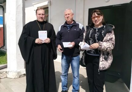 В рп. Ольховатка прошла пасхальная миссионерская акция