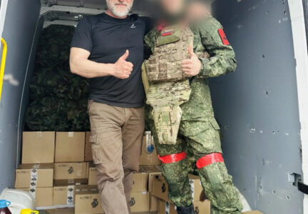 Военнослужащих в зоне СВО поздравили с Днем Великой Победы