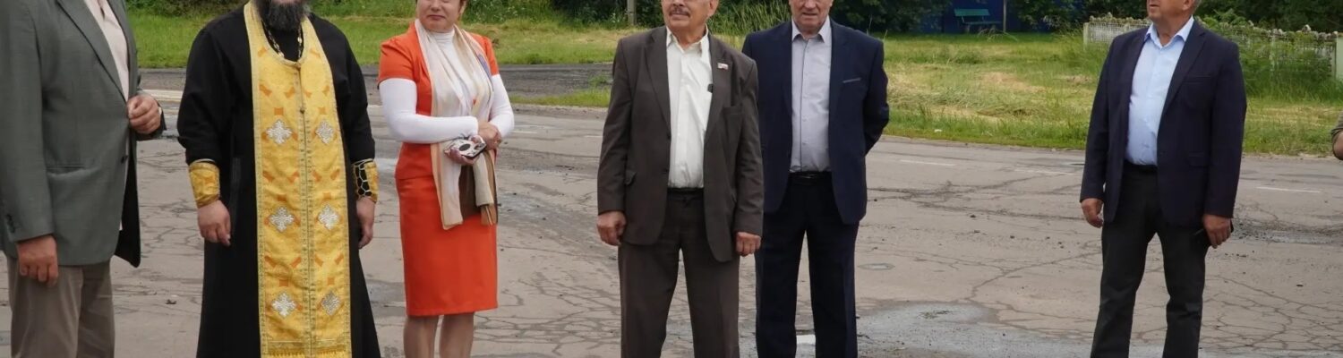 Село Жилино посетил министр сельского хозяйства Воронежской области