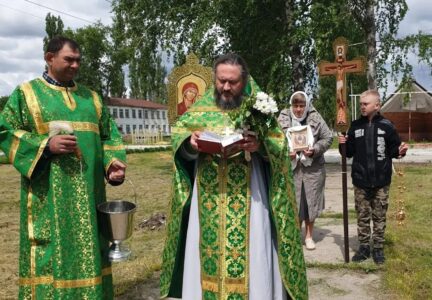 Престольный праздник в селе Александровка