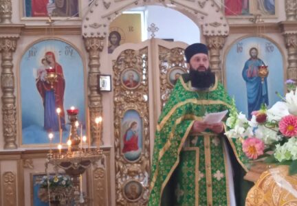 Миссионерская Литургия в Преображенском храме с. Заболотовка Ольховатского района