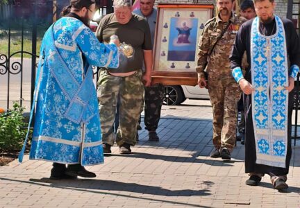 По территории Россошанского церковного округа прошел Епархиальный Ильинский казачий крестный ход